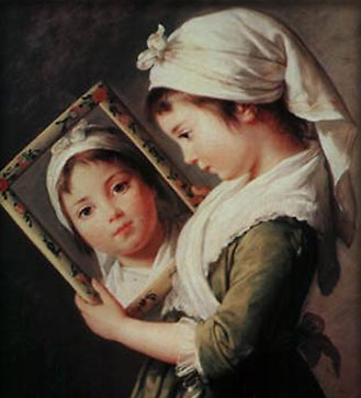 Meghana in the Mirror