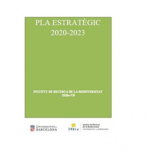 Estrategic Plan 2020-2023 IRBio-UB